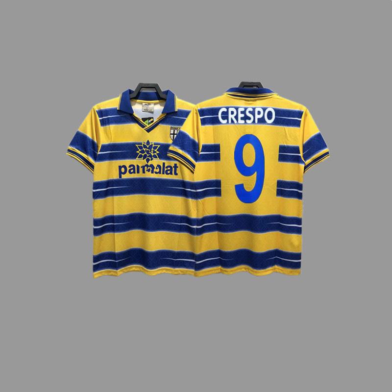 Parma Retro Trikot Fußballtrikot Klassisch Nostalgisch Zola Cannavaro Buffon Gilardino Trikot
