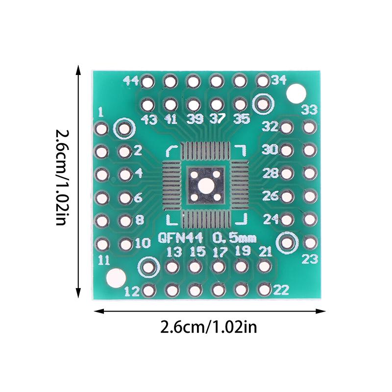 5ks Adaptérová deska Qfn48 Qfn10 16 20 32 44 56 64 Adaptérová deska Adaptérová deska Qfn na 0.5 0.65 0.8 Dip