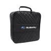 Car Leather Storage Bag Trunk Sundries Charging Cable Organizer For Subaru Impreza Legacy WRX STI BRZ Crosstrek Forester Outback Z14