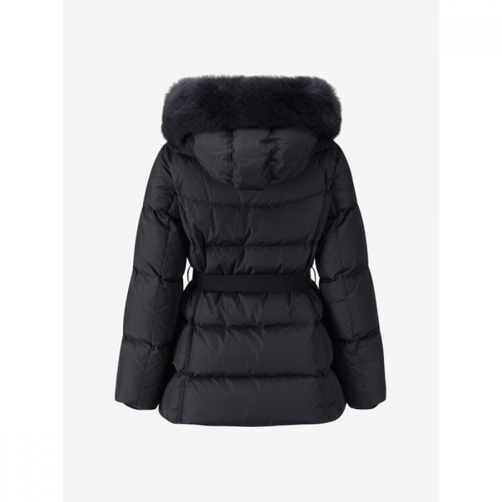 Cc Collect Fuchspelzgürtel Halbdaunenjacke C254psg185