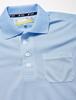 SSK Referee Short Sleeve Polo Shirt UPW027 Powder Size L Blue,