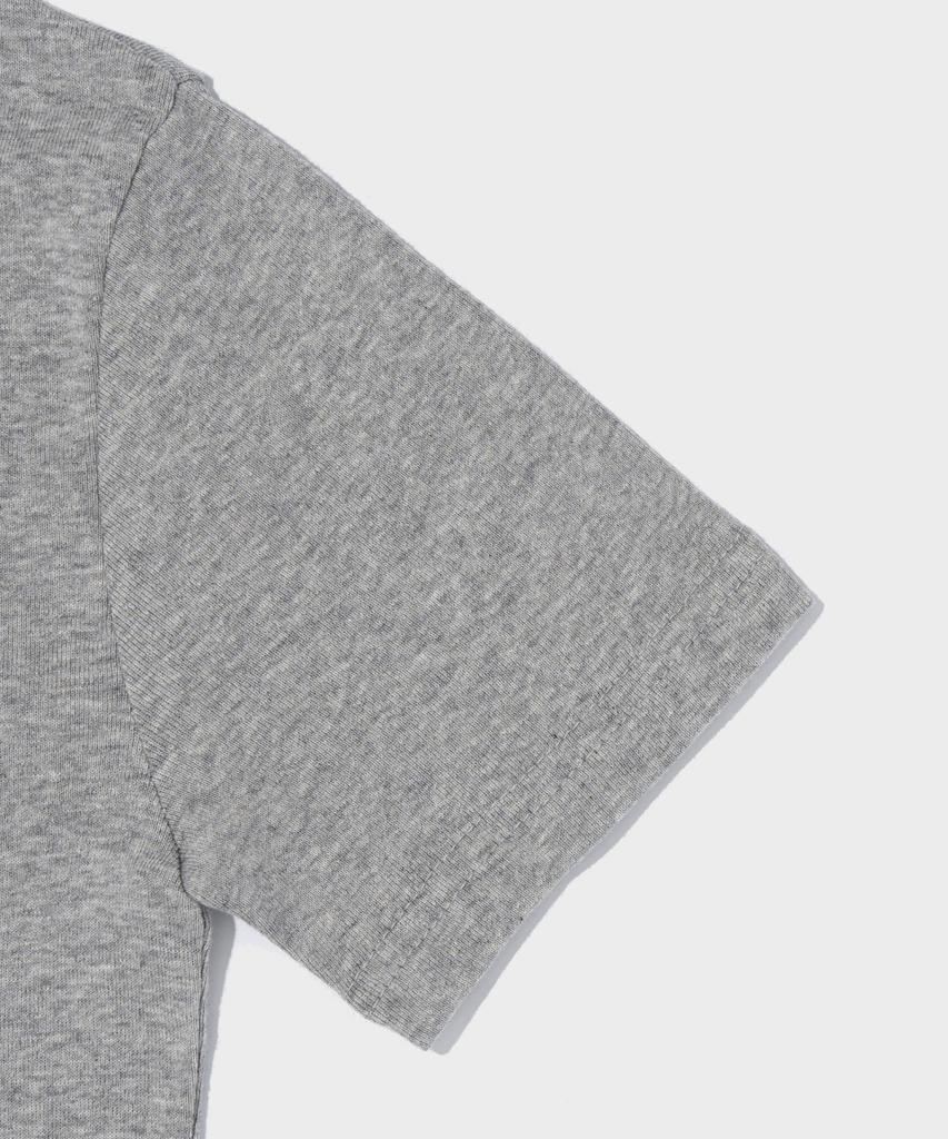 CARGOBROS FOR WOMAN Dot Logo Short Sleeve T-Shirt (Gray)