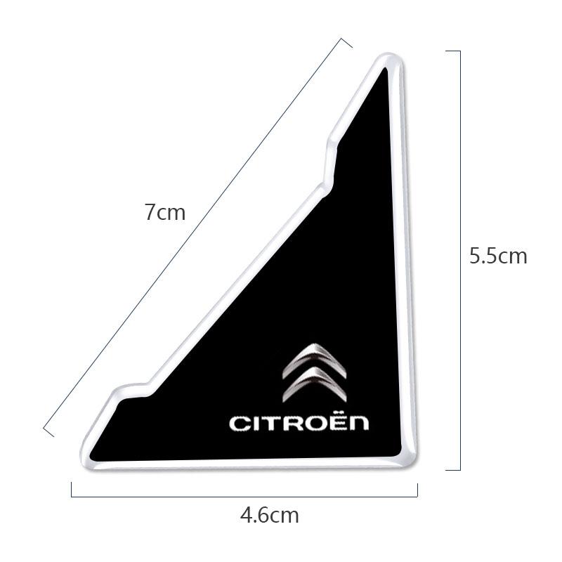 4PCS Car Door Anti-collision Corner Protectors Stickers For Citroen C1 DS3 C2 C3 Vts C4 Saxo C4L C5 C6 C8 Xsara C3-XR Picasso