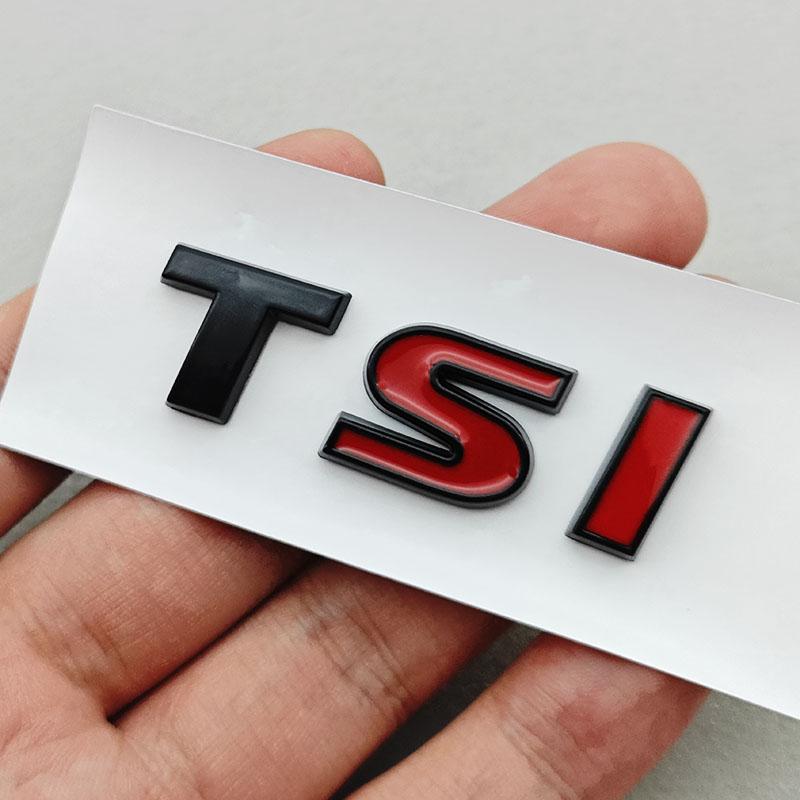AGLNX1 3D ABS Car Letter Fender Rear Trunk Emblem Stickers Decal Stying For Wlokswagen VW Golf 5 6 7 Polo Passat Auto Accessories