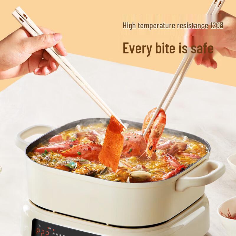 Maxcook Food-Grade Alloy Chopsticks