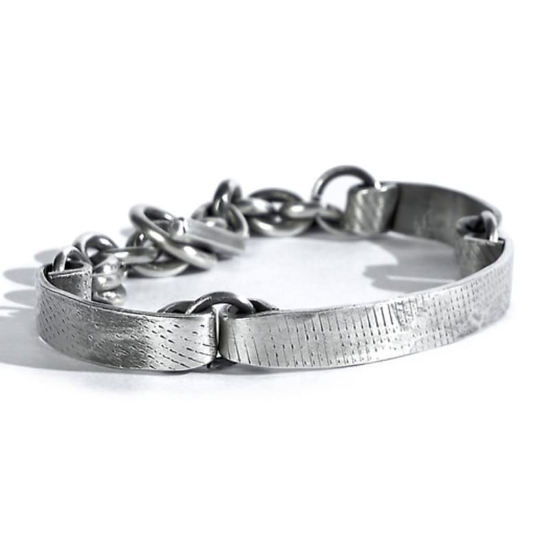 SEWNSWEN SEWN SWEN SILVER LINE SCRATCH Bracelet