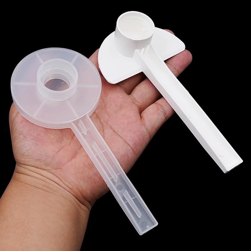 5/10/15/20Pcs Bee Feeder Honey Bee Feeders Drinking Water Waterer Watering Bees Tool White Bee Drinker Supplies Beekeeping Tools