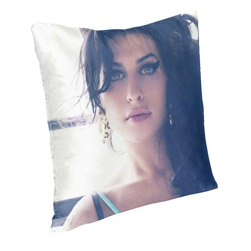 Cute Amy Winehouse Cushion Cover Double-Sided Print Famous Singer Floor Pillow Case For Car Fashion Pillowcase Home Decoration