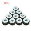 30Pcs Motorcycle Rubber Grommets Bolt For Honda Yamaha Suzuki Kawasaki Fairing