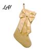 Winter Home Decor Ornaments Velvet Christmas Stockings with Decorative Bow Large Xmas Hanging Morning Gift Bags Socks for Fireplace Mantel