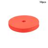 10Pcs Soccer Flat Cones Marker Disc With Holes Landmark Pad Football Basketball Training Aids Sports Training Equipment