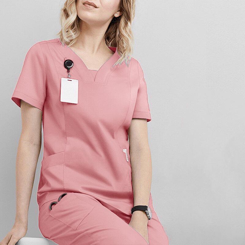 

Хирургический костюм для врача, медсестры, салона, стоматологии, больничная рабочая одежда L