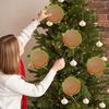 Christmas Fake Lollipop Prop Large Simulation Candy Decoration Red Green Peppermint Lollipop with Faux Fur for Xmas Party Supplies