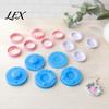 Miniature Jewelry Base Molds 12Pcs Mini Plate Clay Molds, Earring with Positioning Base, Multi?Shape Retro Cutters for DIY Polymer Earring, Pendant
