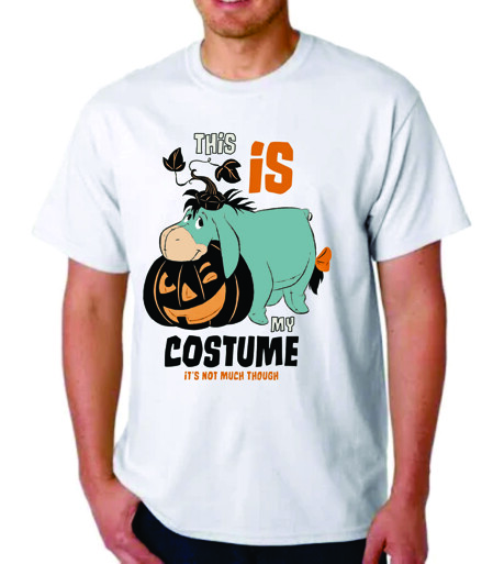 EEYORE HALLOWEEN T-shirt THIS IS MY COSTUME DISNEY WINNIE THE POOH XXXXL