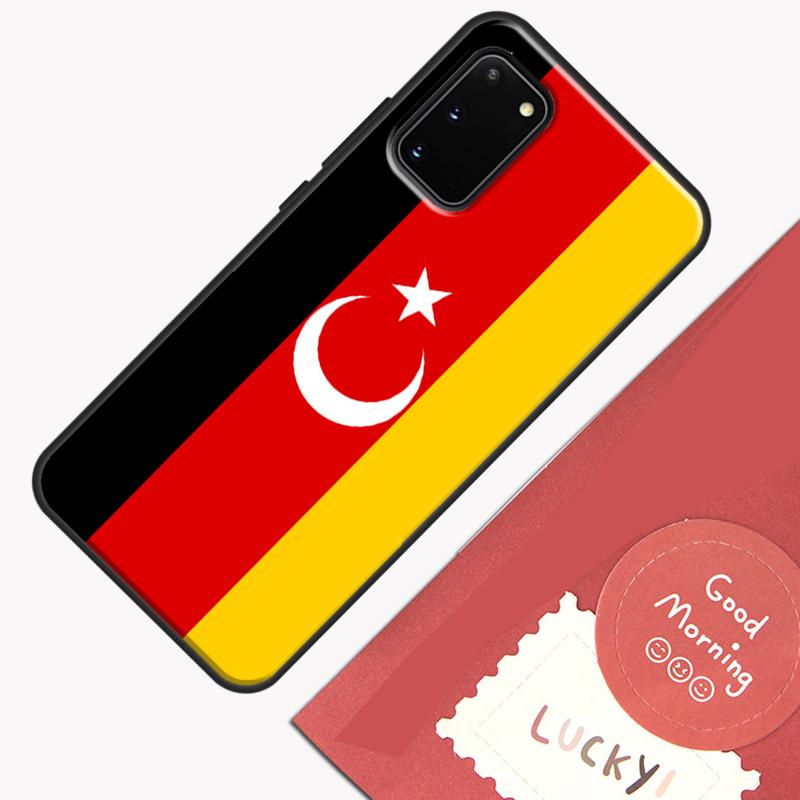Republic of Turkey Realistic Flag Phone Case For Samsung Galaxy S25 S26 Ultra S20 S21 S22 S23 S24 Plus S9 S10 S25 FE Cover Shell