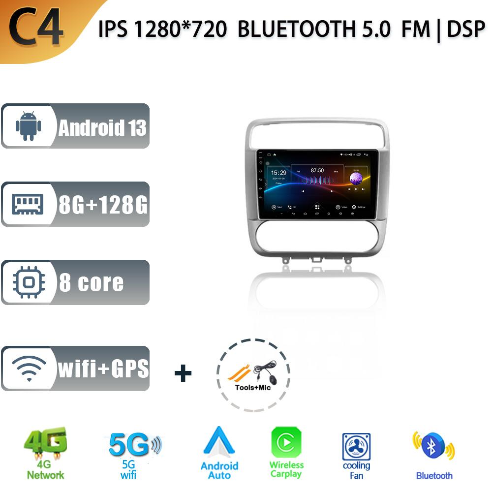 Android 13.0 For Honda Stream 1 2000 -  2006 Car Radio Multimedia Video Player Navigation Stereo GPS WIFI 4G Wireless Carplay BT