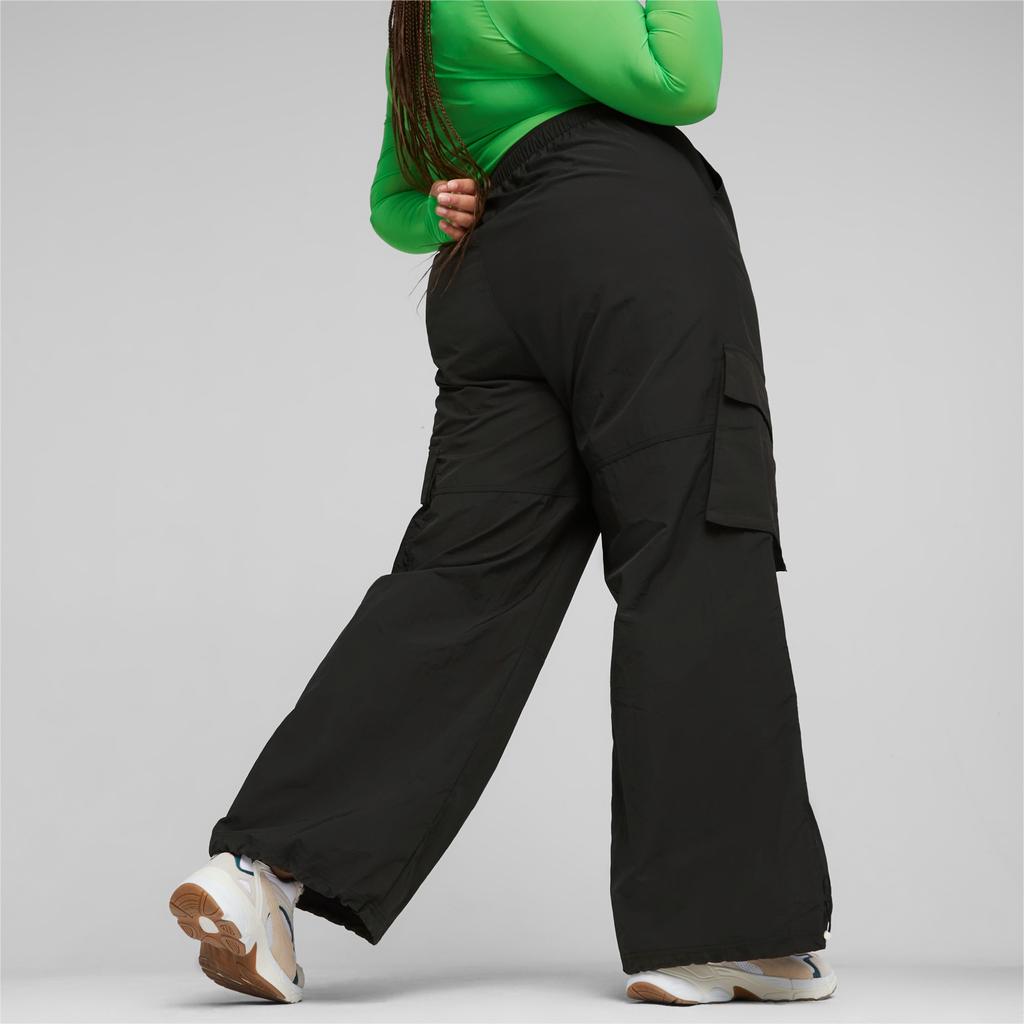 Puma Dare To Wide Leg Pants Women Pants Black 621433-01