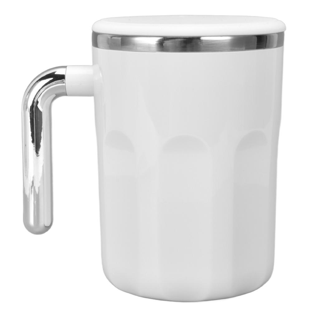 Self Stirring Coffee Mug 360ml Temperature Difference Auto Stirring Stainless Steel Cup with Lid