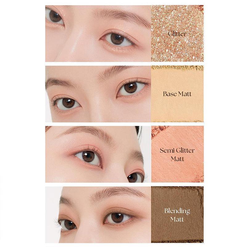 MUZIGAE MANSION Twist Pot Eye Palette (3 barvy) 4,5 g