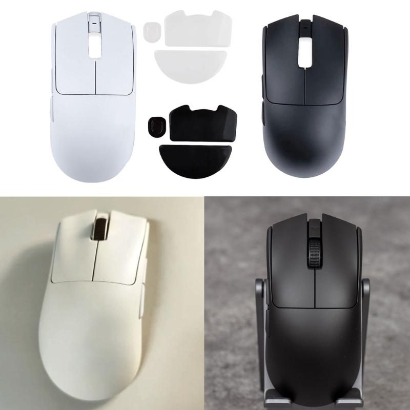 Plastic Mouse Top Shell Durability and Wear Resistant For Game Mosue Protections with Mouse Foot Skates Feet Sticker