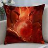 Movie NEZHA  Cushion Cover Cushion Covers Natural Linen Breathable Sofa Bedroom Decor Pillowcase