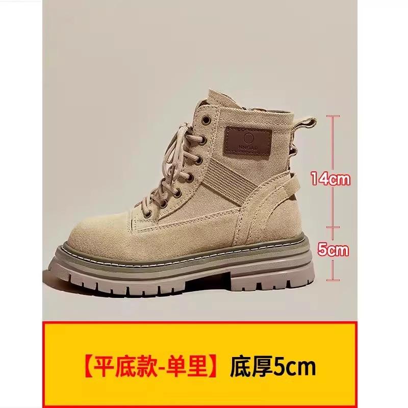 

Женские ботинки Мартин новые осенние ретро рабочие ботинки весенне-осенние одинарные ботинки платформа короткие ботинки 40