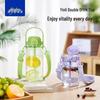 HAERS 720ml Portable Sports Water Bottle with Straw
