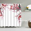 Waterproof Bath Shower Curtains 3d Flowers Printing Custain for Bathroom Curtain Polyester Bath Screen Home Decoration