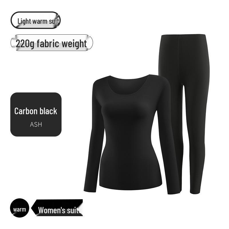 "7A Antibacterial Women's & Men's Light Warm Seamless Thermal Underwear - Slim Fit Autumn Clothes & Pants"