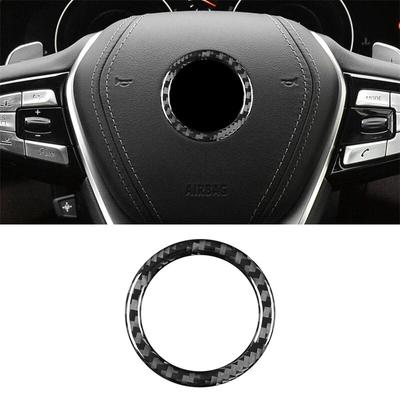 Fibra di carbonio per BMW G20 2018- Adesivo emblema volante auto Adesivo rivestimento interno cerchioni accessori auto