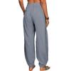 GMXIA Women's Casual Pants Loose Pure Cotton Casual Pants Home Harun Long Pants
