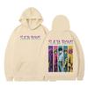 KPop Demon Hunters Saja Boys Fashion Graphic Hoodie Men Women Vintage Tracksuit Long-sleeved Loose Casual Oversized Sweatshirt