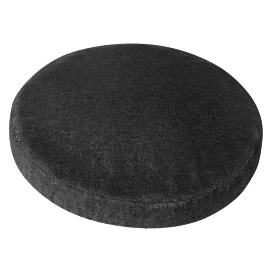 Round Chair Cushion Wavy Sponge Core Cushion with Removable Washable