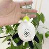 Cute Vegetable Plush Plush Toy Keychain Unique Backpack Charm With Fur Short
