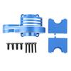 Aluminum Main Gear Cover Protective Replacement Metal Main Gear Cover for TRAXXAS SLEDG 4 Wheel Drive 1 8 RC Car Blue