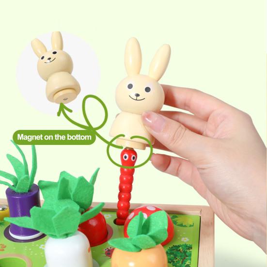 1 sada autíček ve tvaru farmy Sada dřevěných zvířátek Multifunkční párovací párovací bloky pro batolata