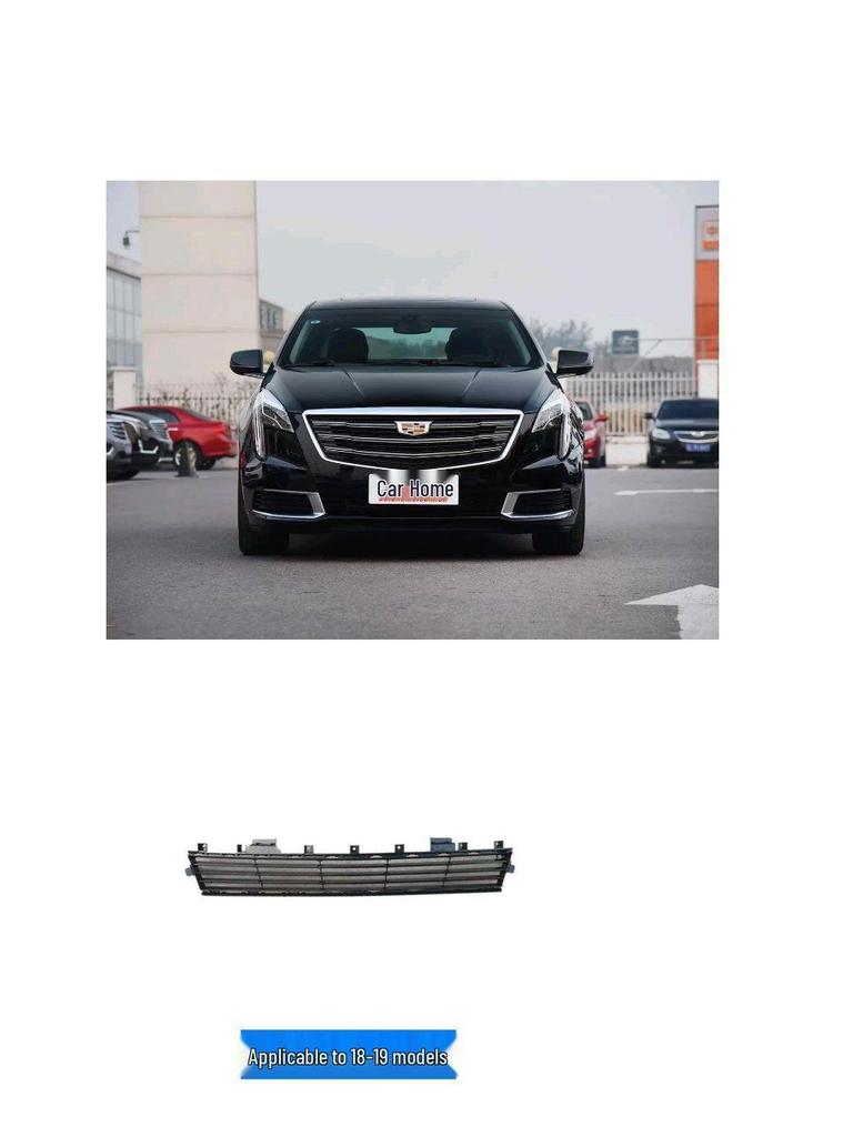 Compatible with 13-19 Cadillac XTS Front Bumper Lower Grille Cover Ventilation Net