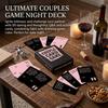 Couple Interaction Game Cards 50Pcs Durable Thick Cardstock for Dating Parties