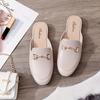 Outer Wear Casual Fashion Sandal Slipper Lazy Shoes Baotou Half Slippers Female