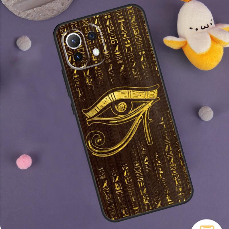 Sacred Eye of Horus Egypt Fresco Case For Xiaomi 15 14 Ultra 13T 14T 15T 17 Pro Max POCO F8 Ultra X5 X6 X7 F5 F6 F7 Pro Cover