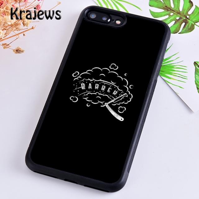

Винтажный классический чехол для телефона Krajews Barber в стиле ретро для iPhone 14 5 SE 6s 7 8 plus 11 12 13 pro XR XS max Galaxy S21 S22 Plus Samsung S22ultra