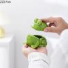 Cute Green Frog Ashtray Ceramic Ash Tray Office Table Desktop Standby Smoking Accessories for Weed Ashtrays Gift for Boyfriend