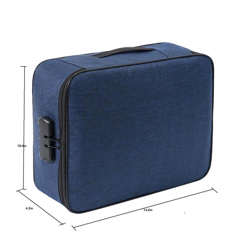 Lishen Locking Document Storage Organizer