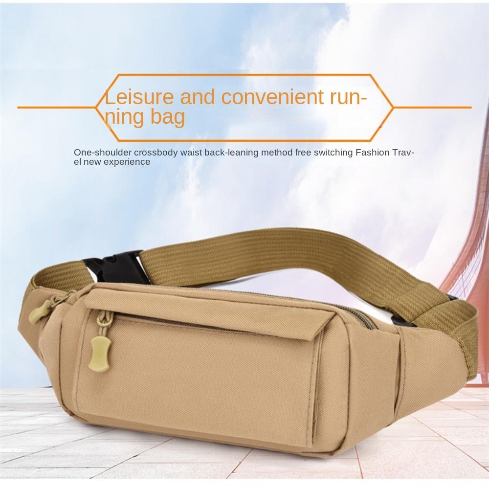 Wear Resistant Waist Pouch Waterproof Shoulder Belt Bags Fanny Pack Waist Bags  Hiking
