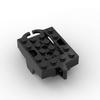 Non-Toxic Moc 1Pcs 26021 Vehicle Base 4X5 Roller Car Building Blocks Railway Train Chassis Bricks Particle Diy Toys Children Birthday Gift