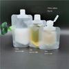 Pachet 12 Pungi Lichide Reumplabile Etanșe Pungă Stand-up 30/50/100ml Pungă Squeezeable pentru Sub-ambalare Șampon