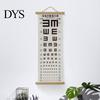 Eye Chart Multipurpose Waterproof Standardized Clear Printing Accurate Reading Vision Exam Test Thicken Adults Kids Wall Visual Acuity Canvas Painting