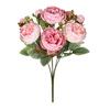 7 Gabeln Seide Künstliche Blume Pfingstrose Haus Raum Hochzeitskranz Festival Party Außenbogen Hintergrund Dekor Blumengesteck