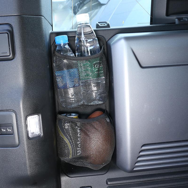 Oxford cloth Black Trunk side Storage mesh bag Storage bag Car styling For Land Rover Defender 90 110 2020-2026 Accessories